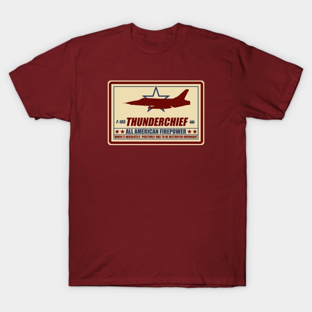 F-105 Thunderchief T-Shirt by TCP